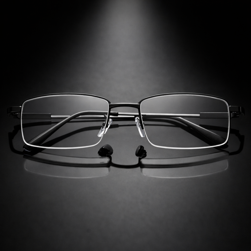 Reading Glasses Progressive Rimless Lightweight Vision Eyewear