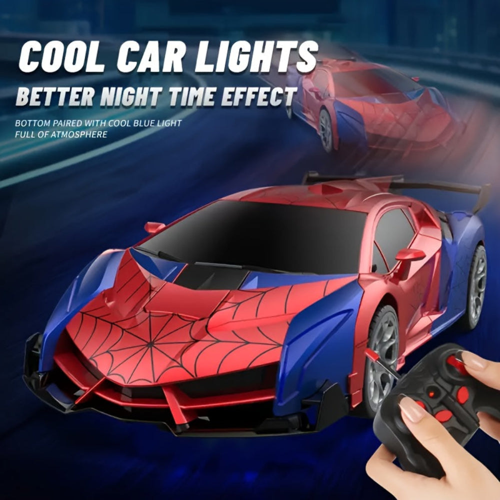 Remote Control Car Transforming Robot Kids Toy Rechargeable