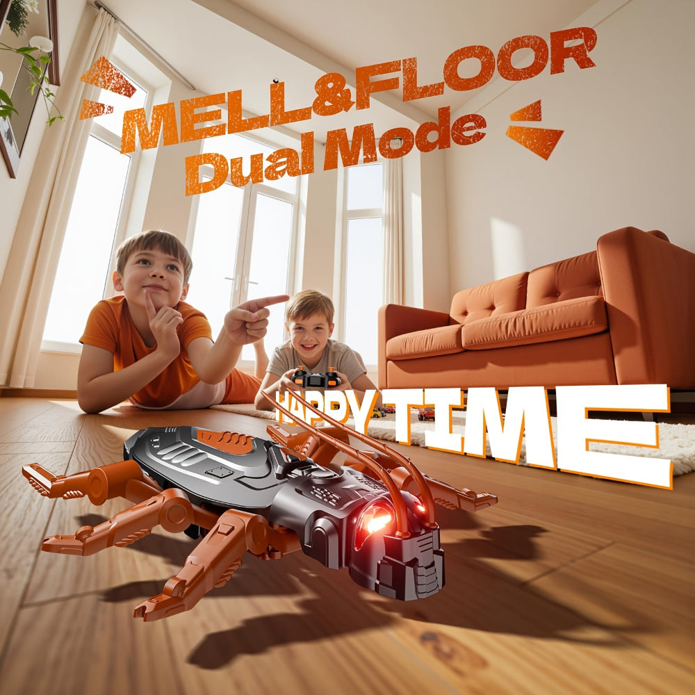 Remote Control RC Toys Lizard Cockroach Wall Climbing Robot Kids Playtime