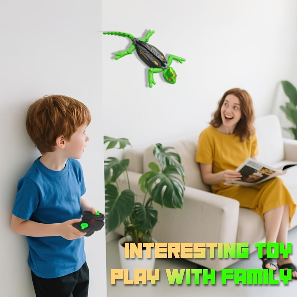 Remote Control RC Toys Lizard Cockroach Wall Climbing Robot Kids Playtime