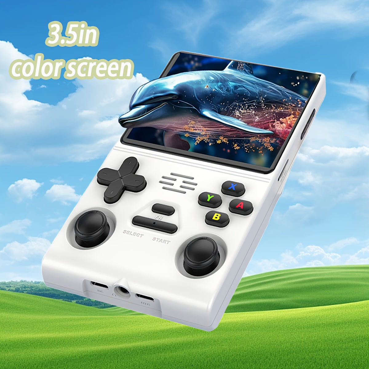 Gaming Console Retro Style Portable Handheld Device