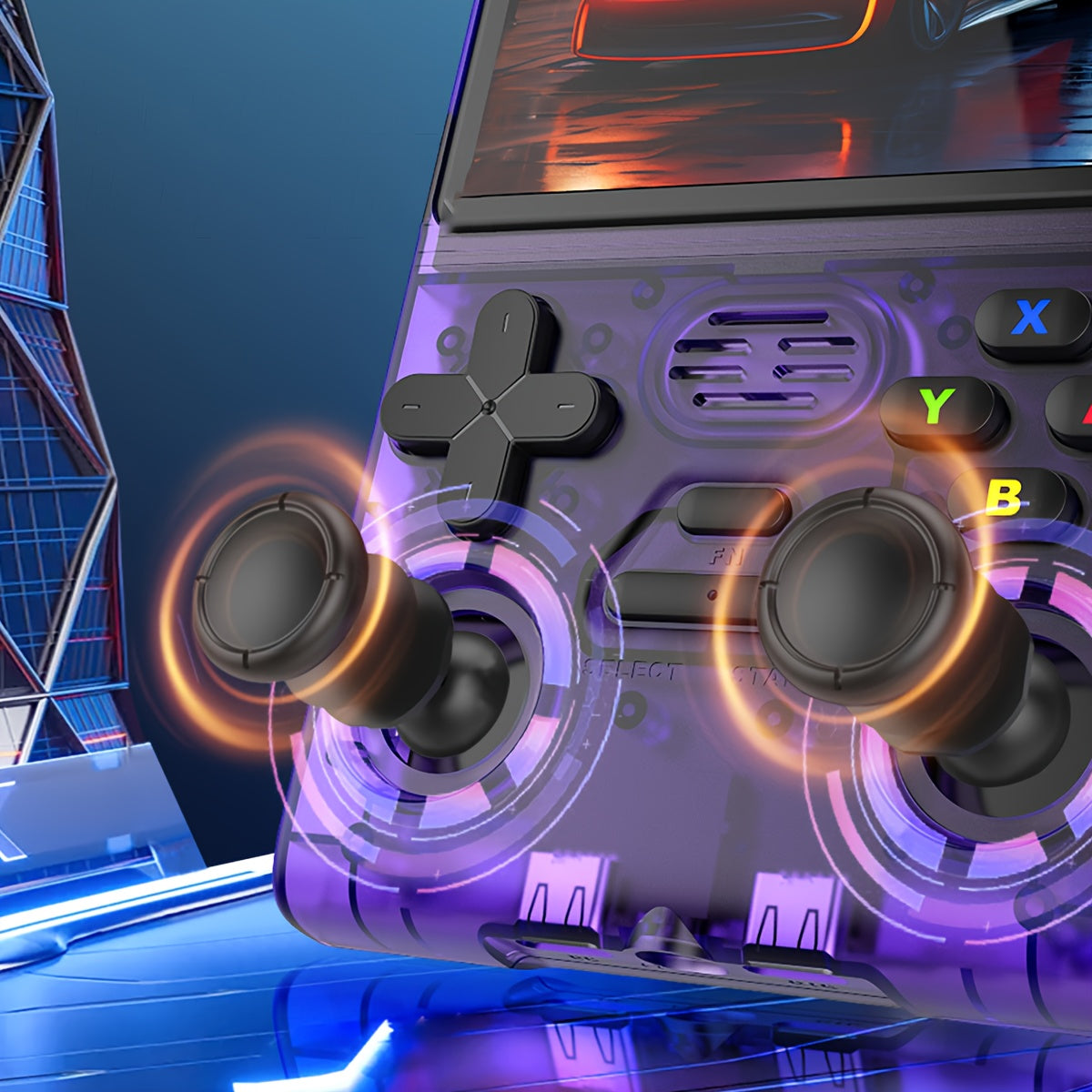 Gaming Console Retro Style Portable Handheld Device