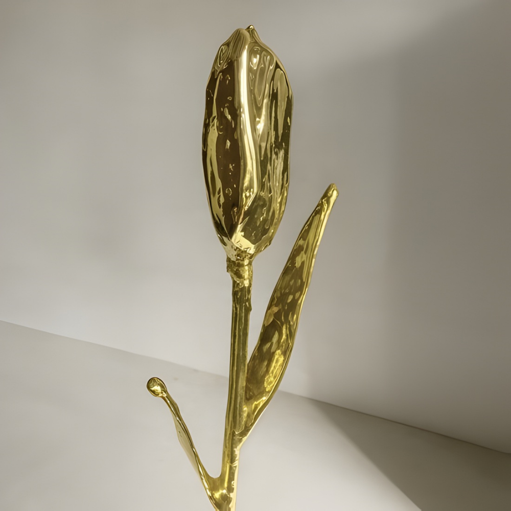 Rose Gift Decorative Gold Flower Display Box Romantic Decor