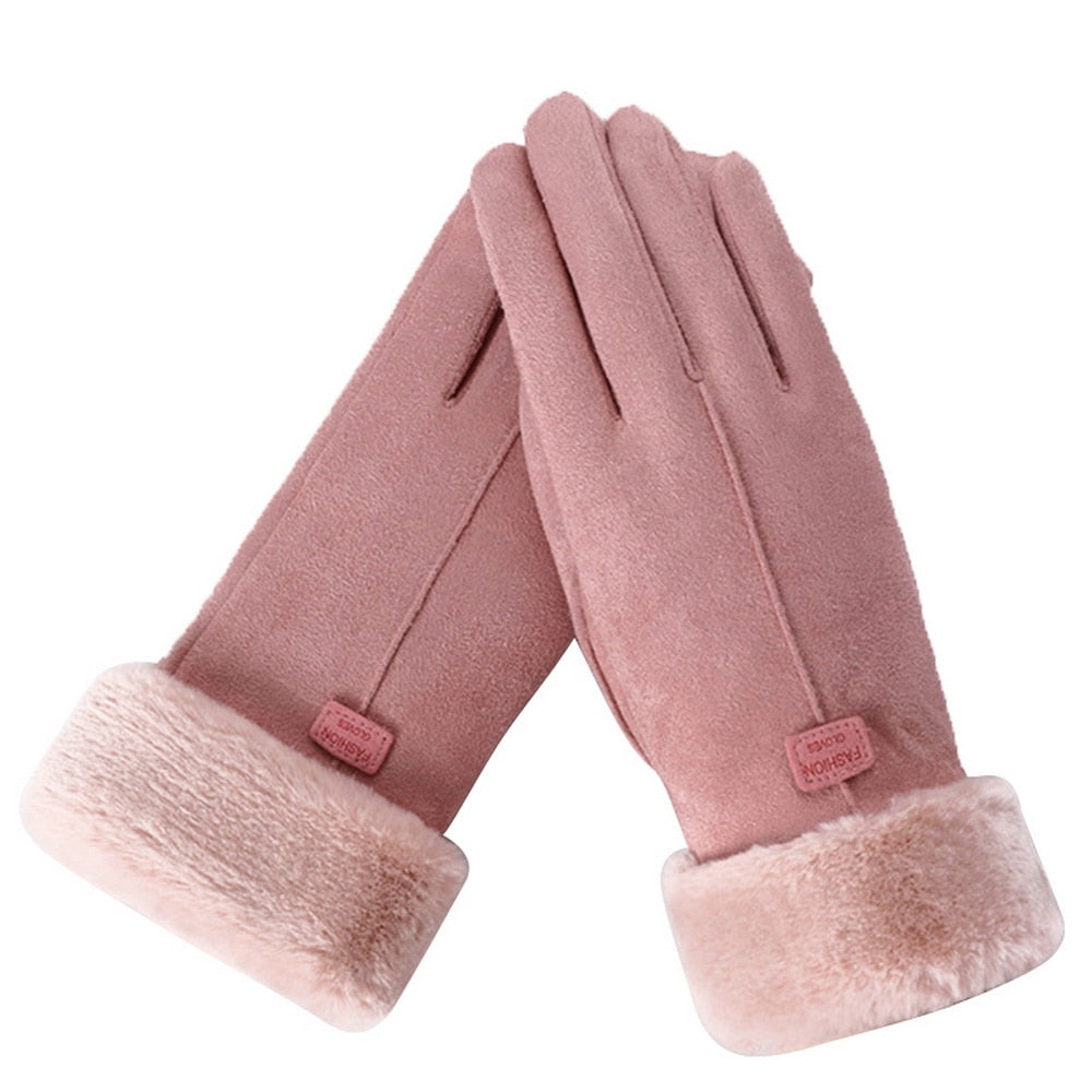 Winter Gloves Fleece Lined Waterproof Touchscreen