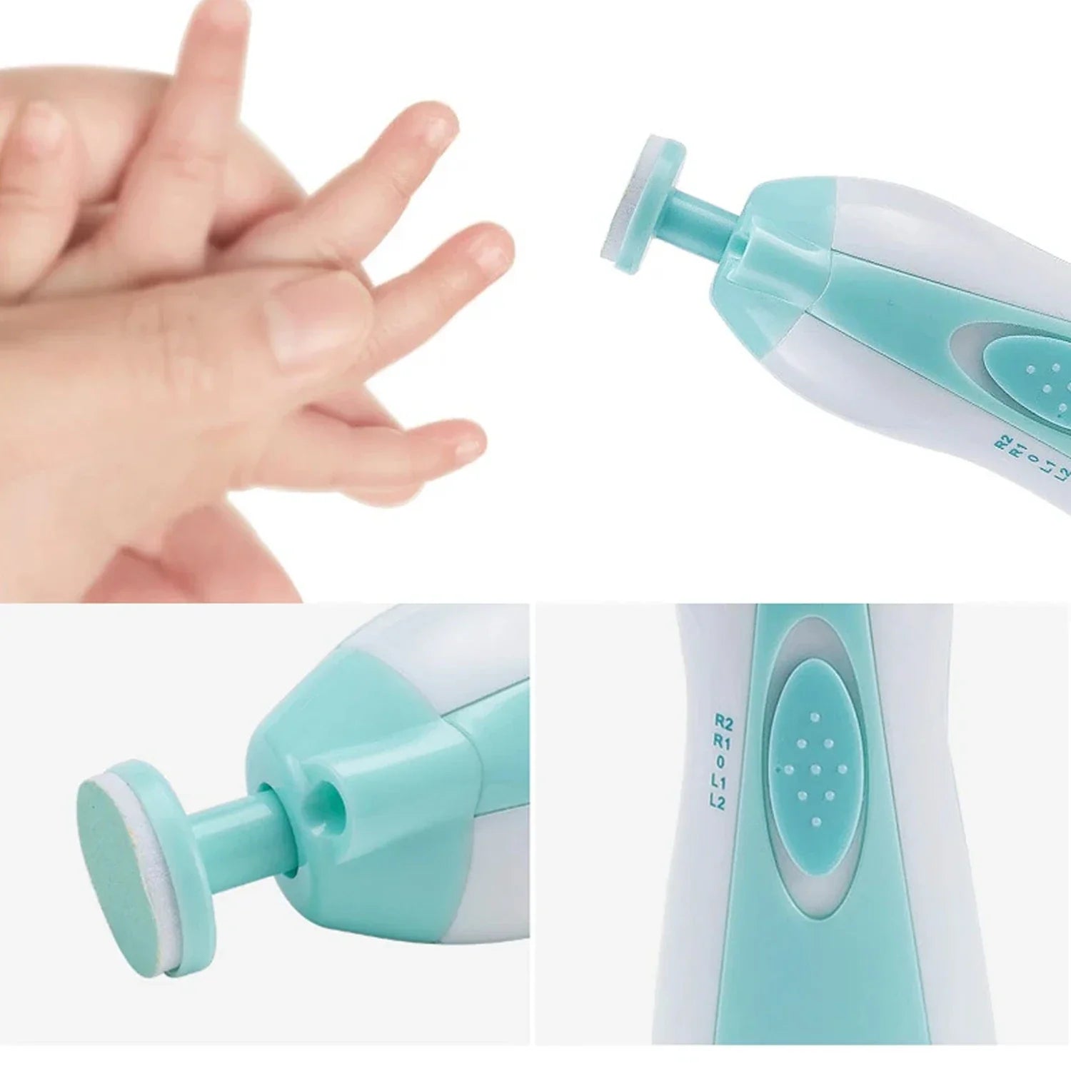 Baby Nail File Electric Safe Trimmer Tool