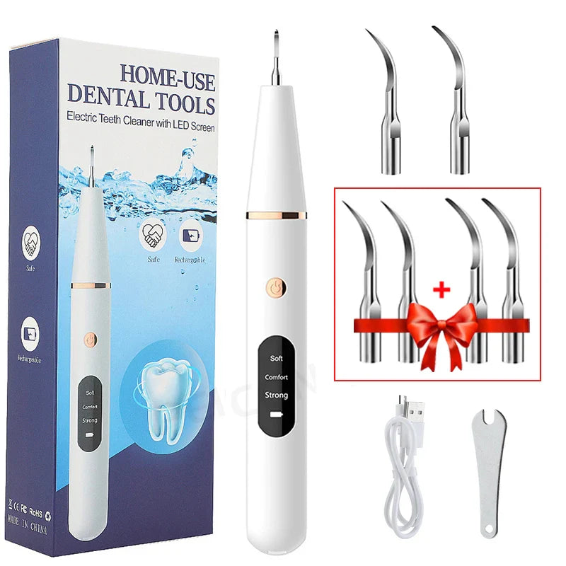 Ultrasonic Scaler | Stain-Removing Dental Tool for Home