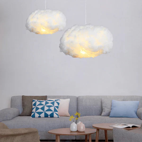 Lámpara Nube Soñadora | Iluminación Suave de Techo para Decoración de Dormitorio