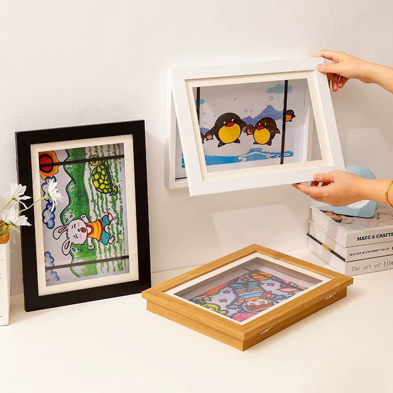 Wall Art Frame for Kids’ Artwork Display