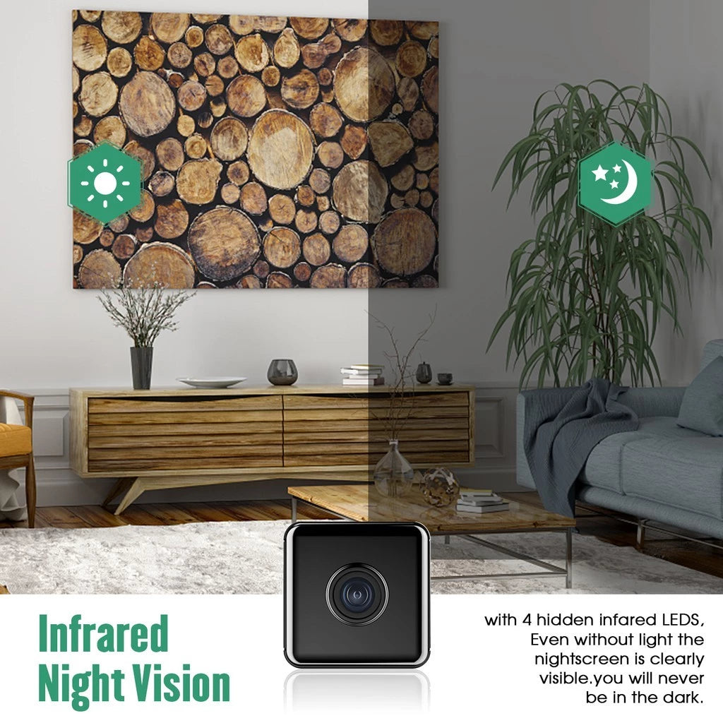 Security Camera Wireless Indoor WiFi Remote Monitoring Camera