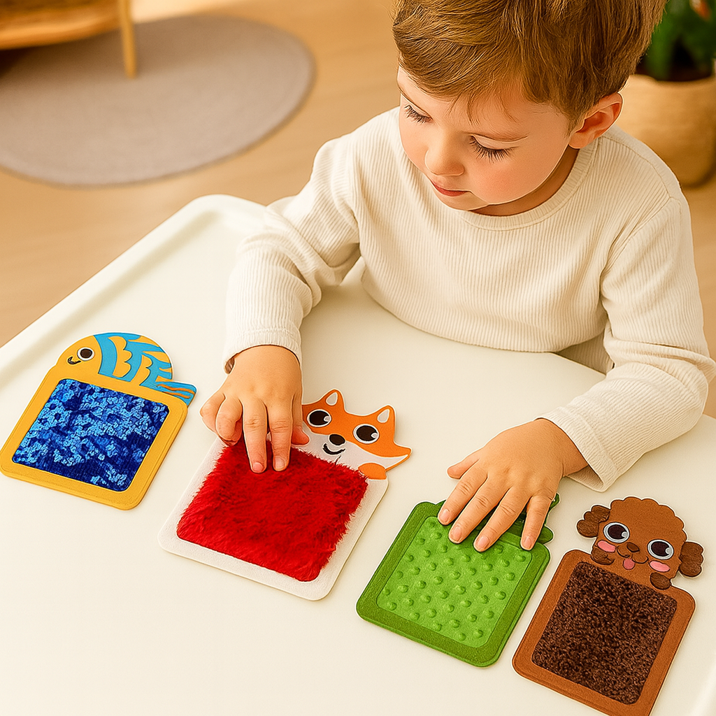 Sensory Toys Soft Textured Animal Play Mats