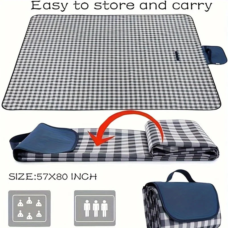 Waterproof Picnic Blanket | Large Sand-Free Beach Mat
