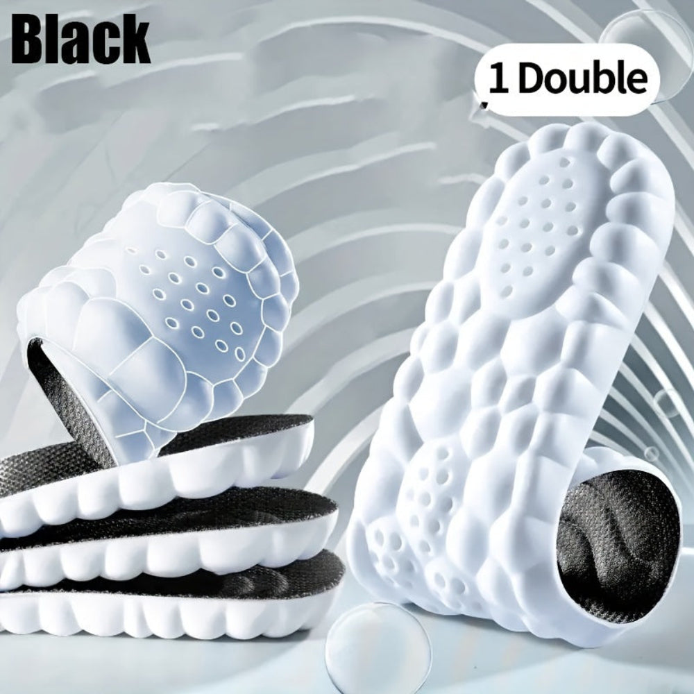 Shoe Insoles Shock Absorbing 4D Cloud Comfort Cushion Inserts