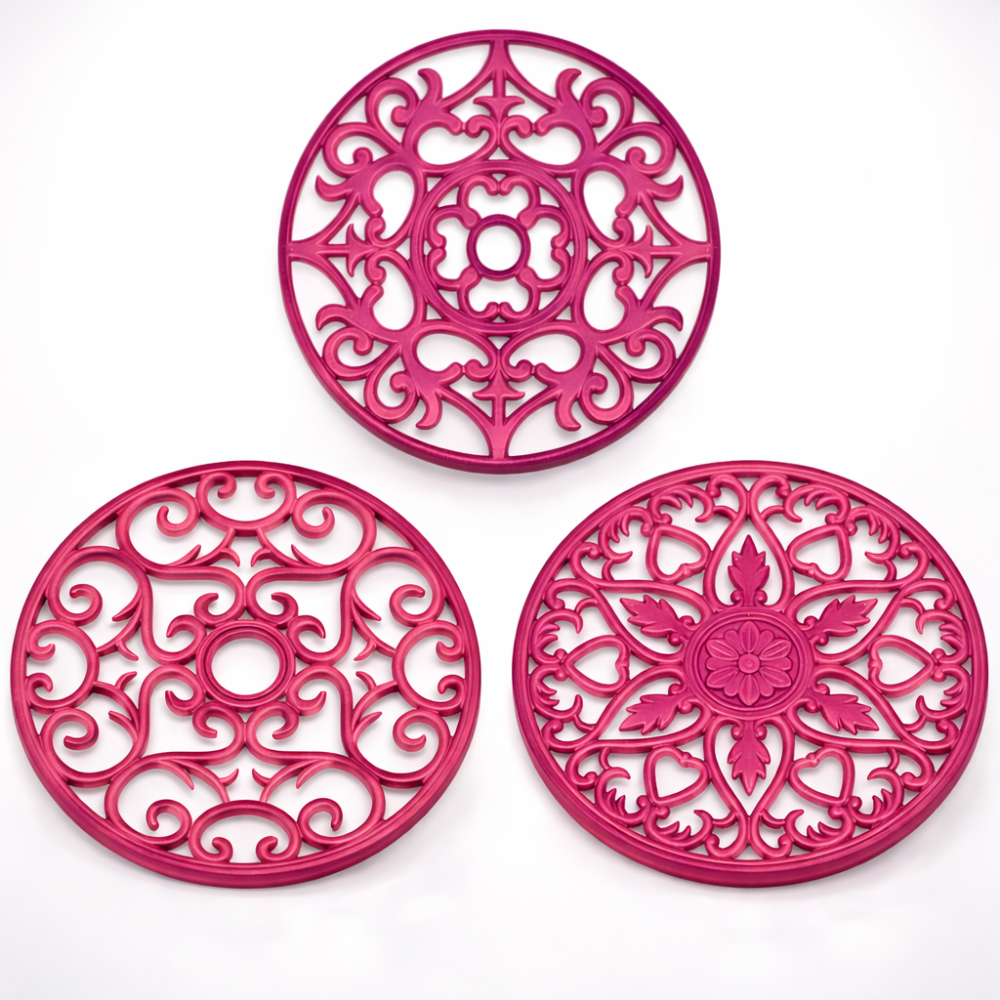 Silicone Heat Resistant Trivets for Kitchen