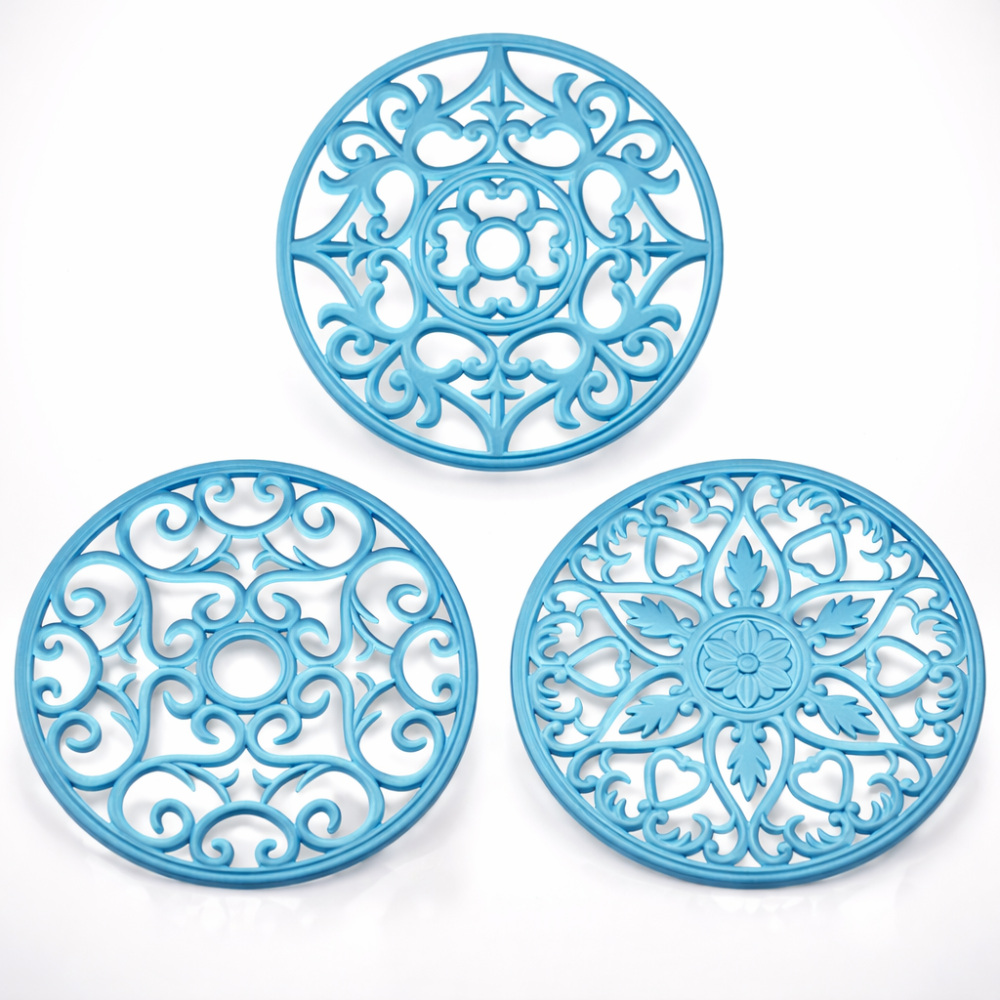 Silicone Heat Resistant Trivets for Kitchen