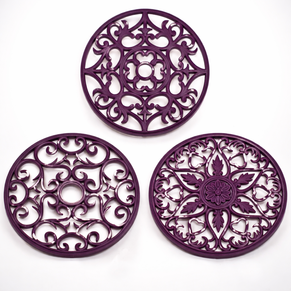 Silicone Heat Resistant Trivets for Kitchen