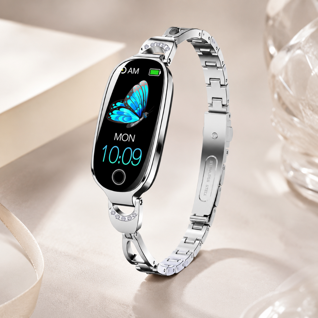 Montre de fitness intelligente pour femmes avec bracelet en bracelet