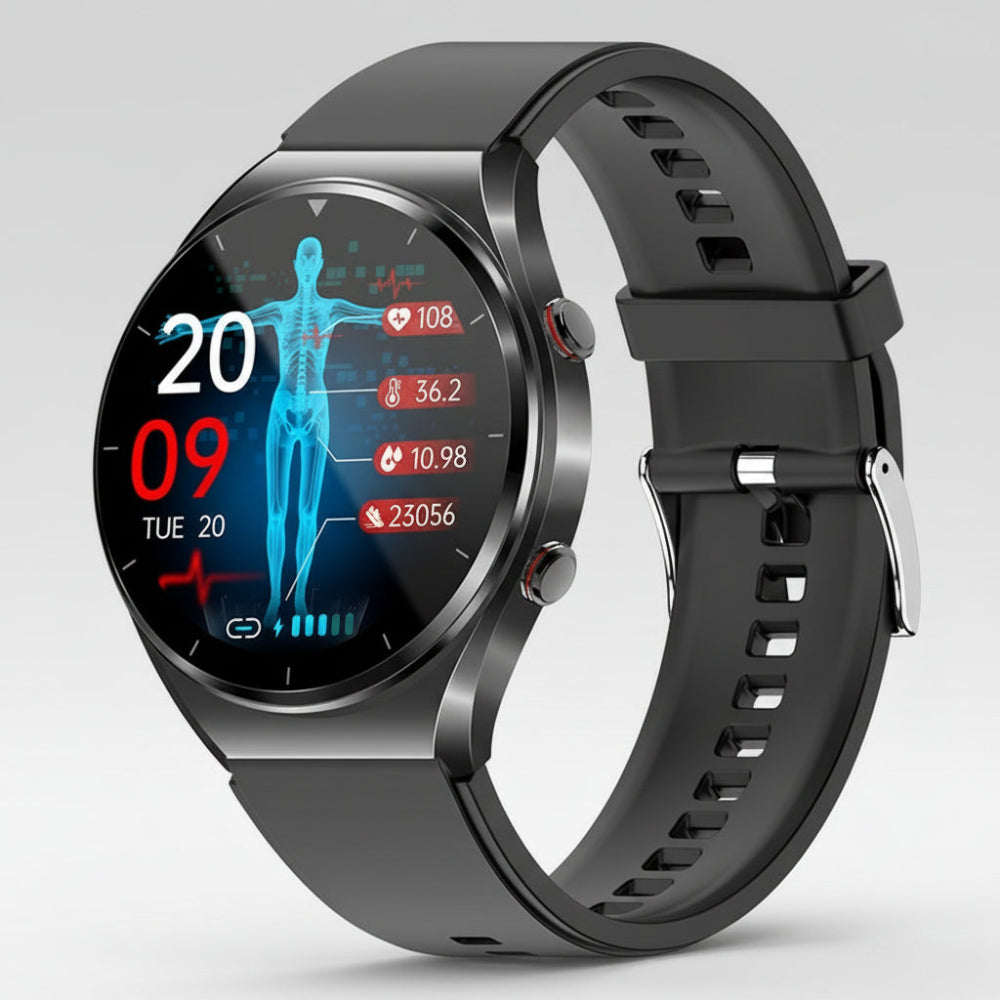Smart Watch ECG Fitness Health Tracking Body Monitor