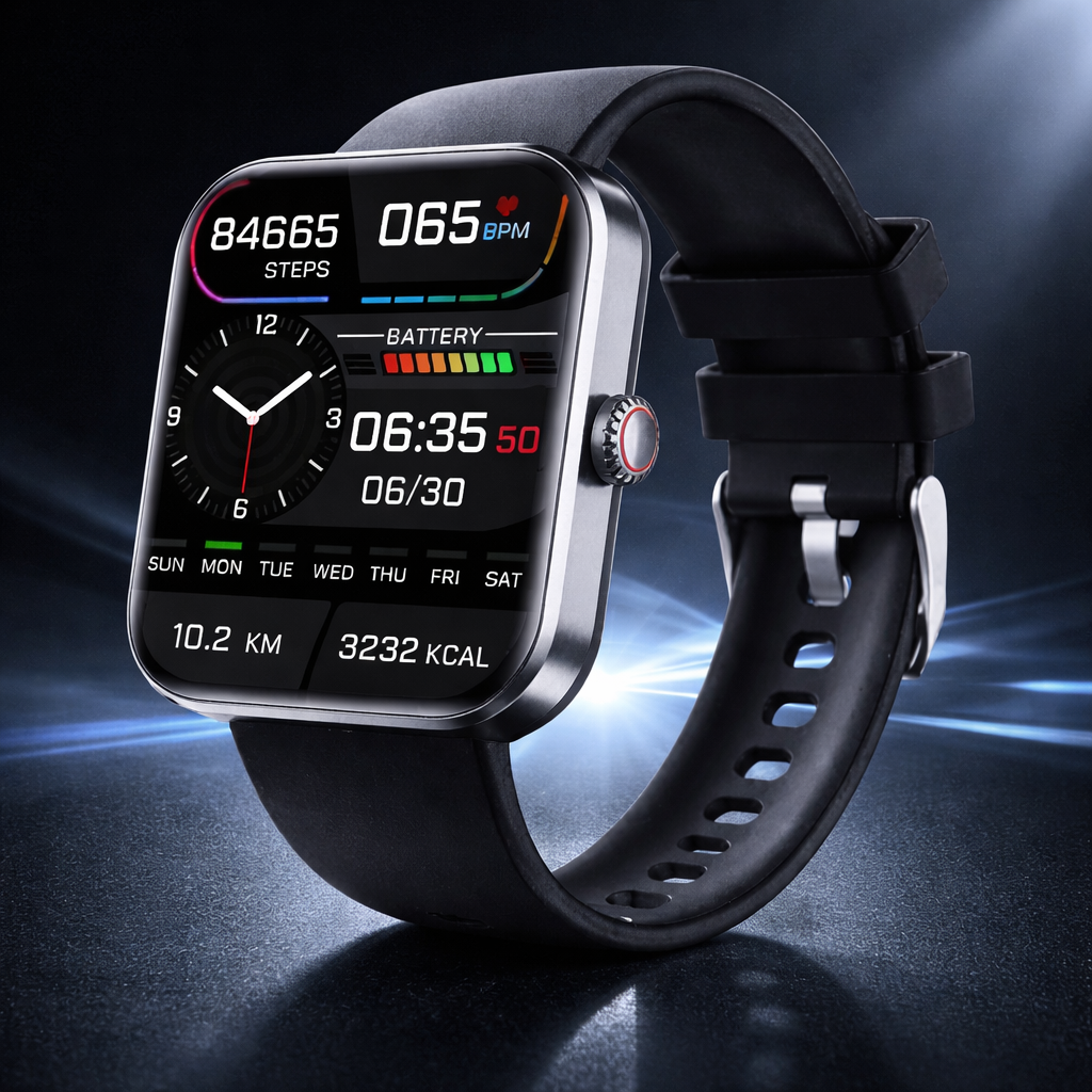 Smartwatch Fitness Tracker Bluetooth Call Activity Watch