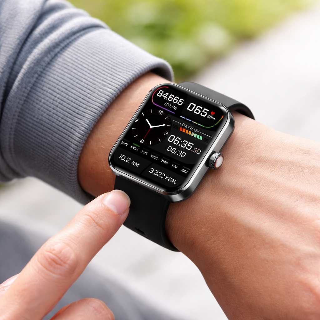 Smartwatch Fitness Tracker Bluetooth Call Activity Watch