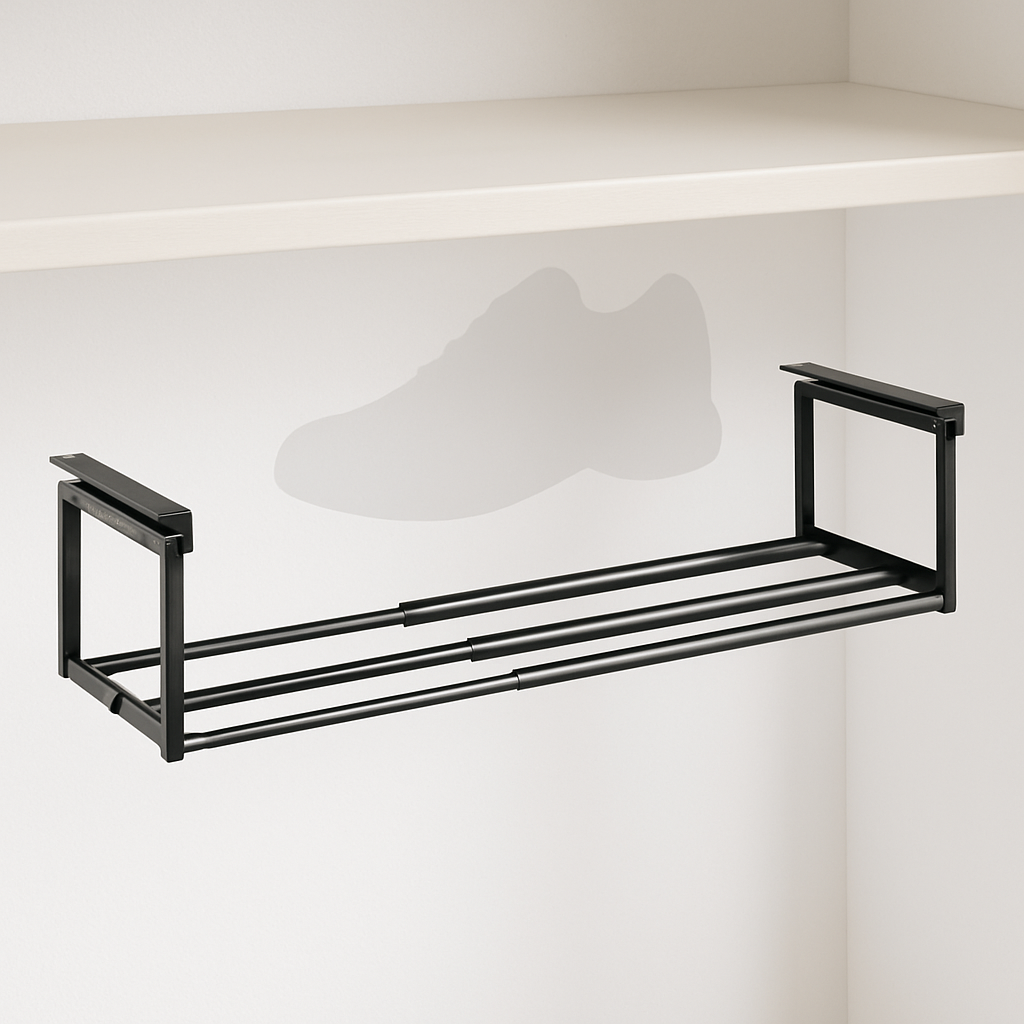 Adjustable Metal Under Shelf Shoe Rack