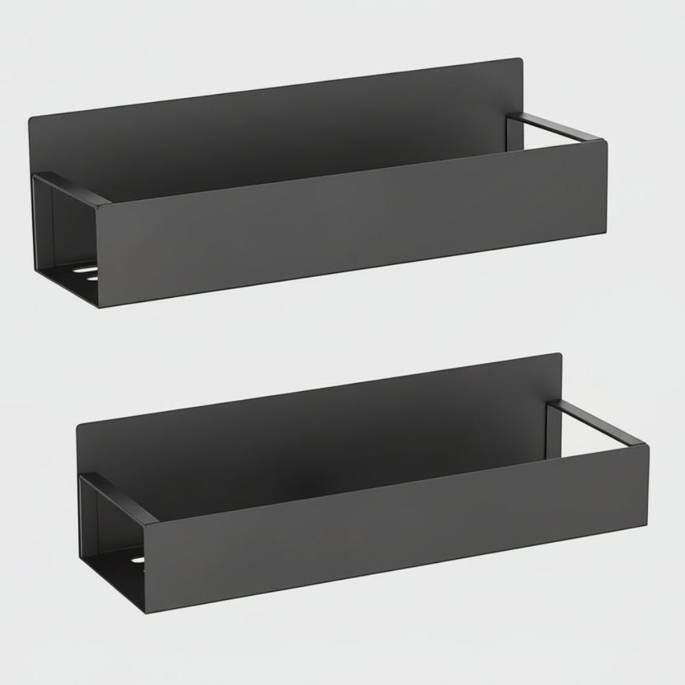 Spice Rack Magnetic Refrigerator Shelf Steel Organizer