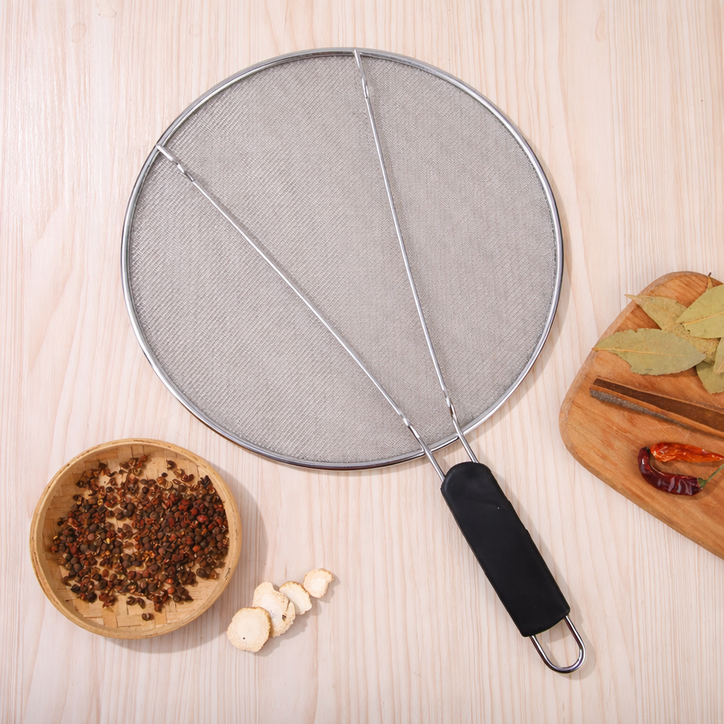 Splatter Guard Frying Pan Oil Screen