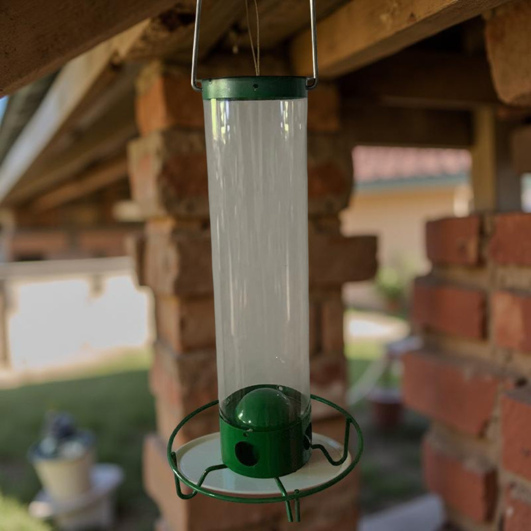 Bird Feeder Metal Hanging Squirrel Proof Design