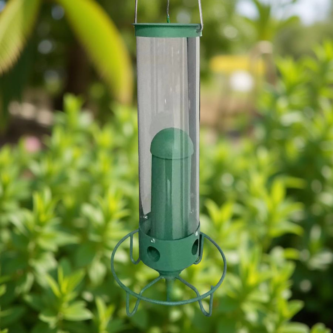 Bird Feeder Metal Hanging Squirrel Proof Design