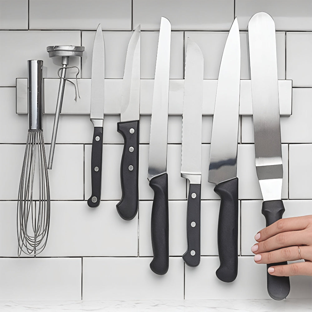 Magnetic Stainless Steel Kitchen Tool Holder