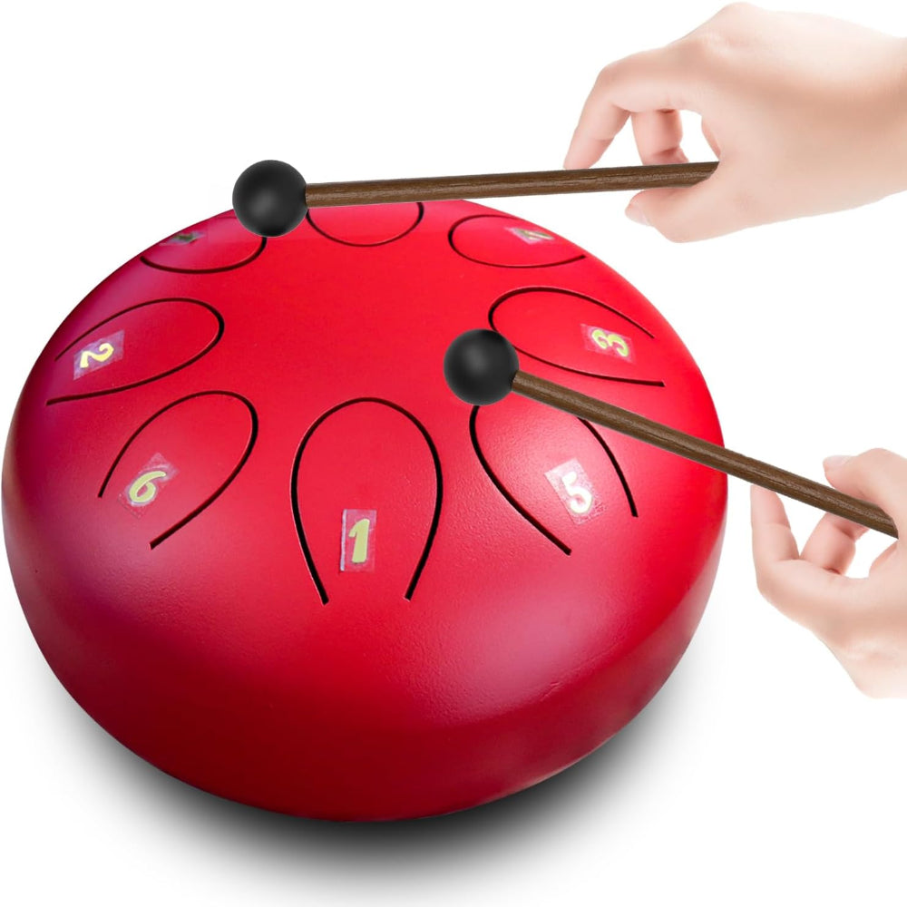 Steel Tongue Drum Handpan Percussion Meditation Instrument