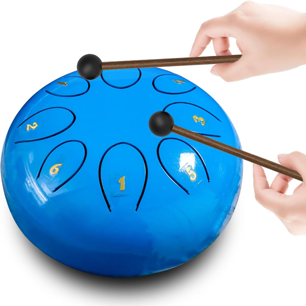 Steel Tongue Drum Handpan Percussion Meditation Instrument