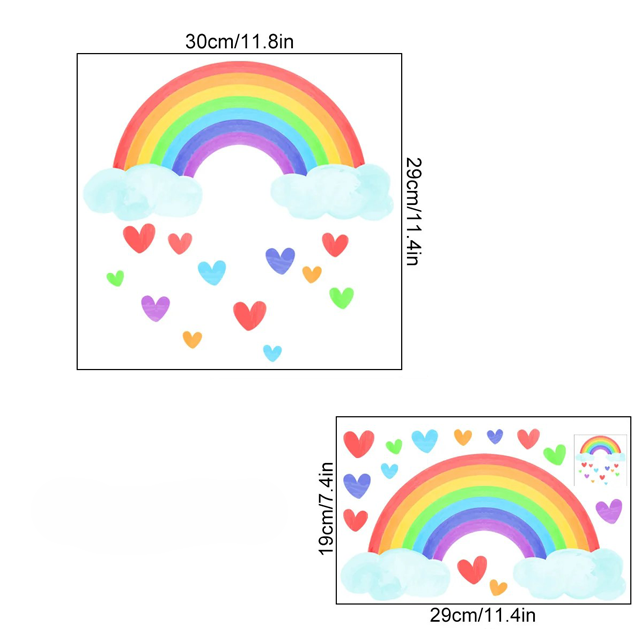 Wall Art Glowing Elephant Nursery Stickers