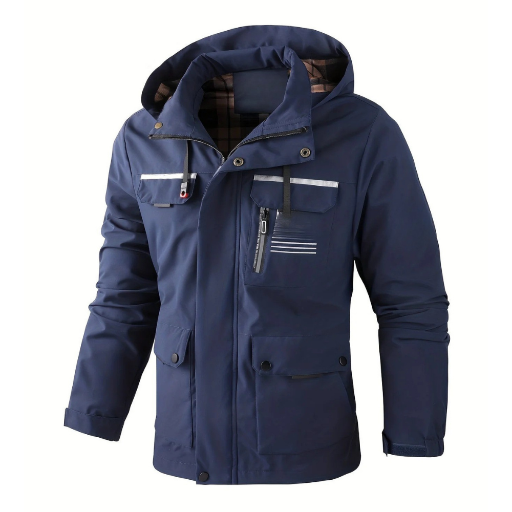 メンズ防水冬用フード付きジャケット | 暖かいコート