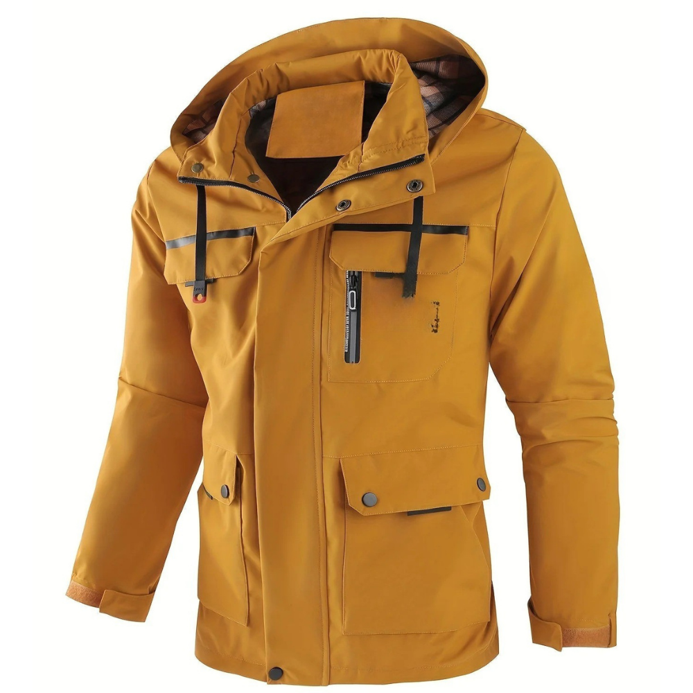 メンズ防水冬用フード付きジャケット | 暖かいコート