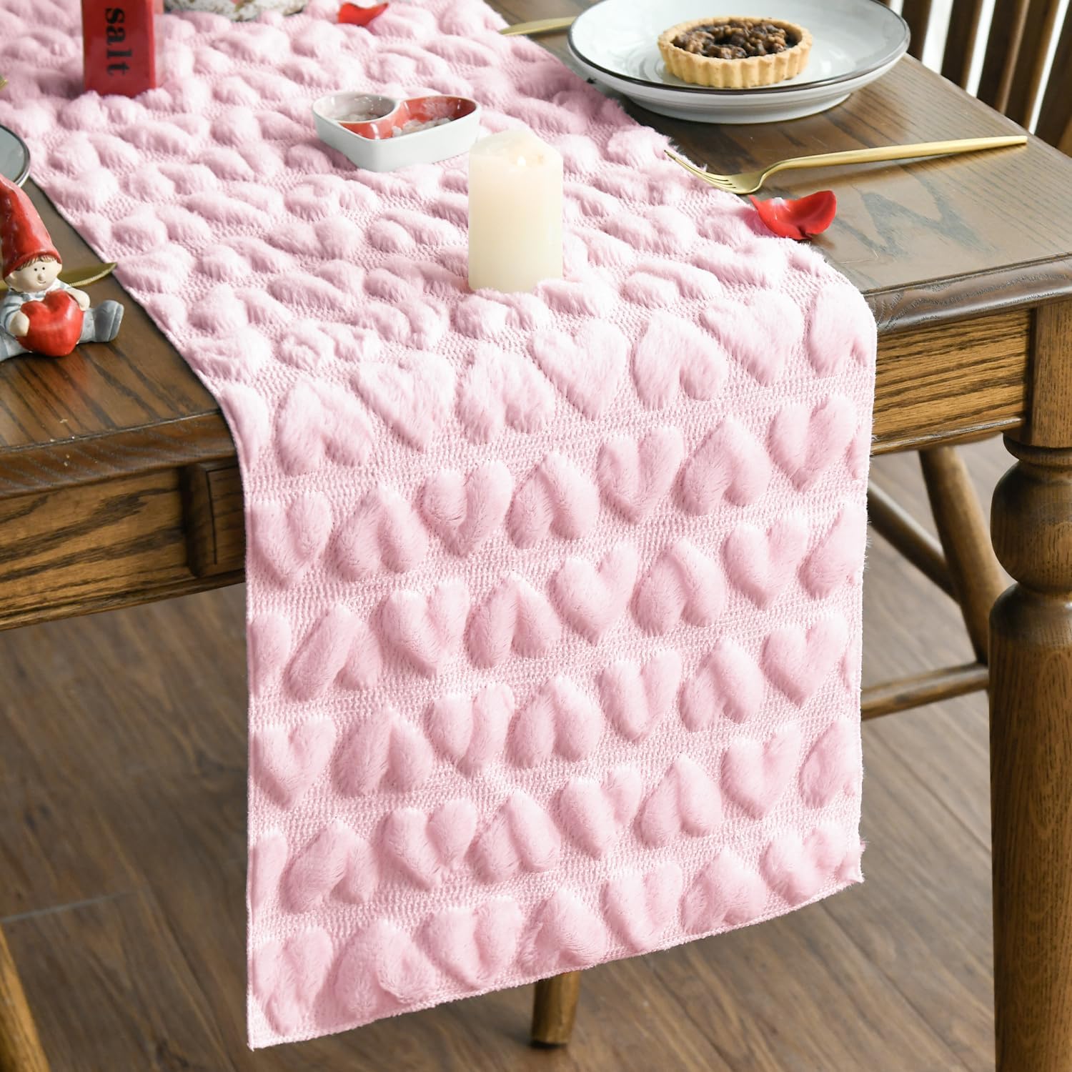 Table Runner Knit Textured Decorative Dining Table Cover