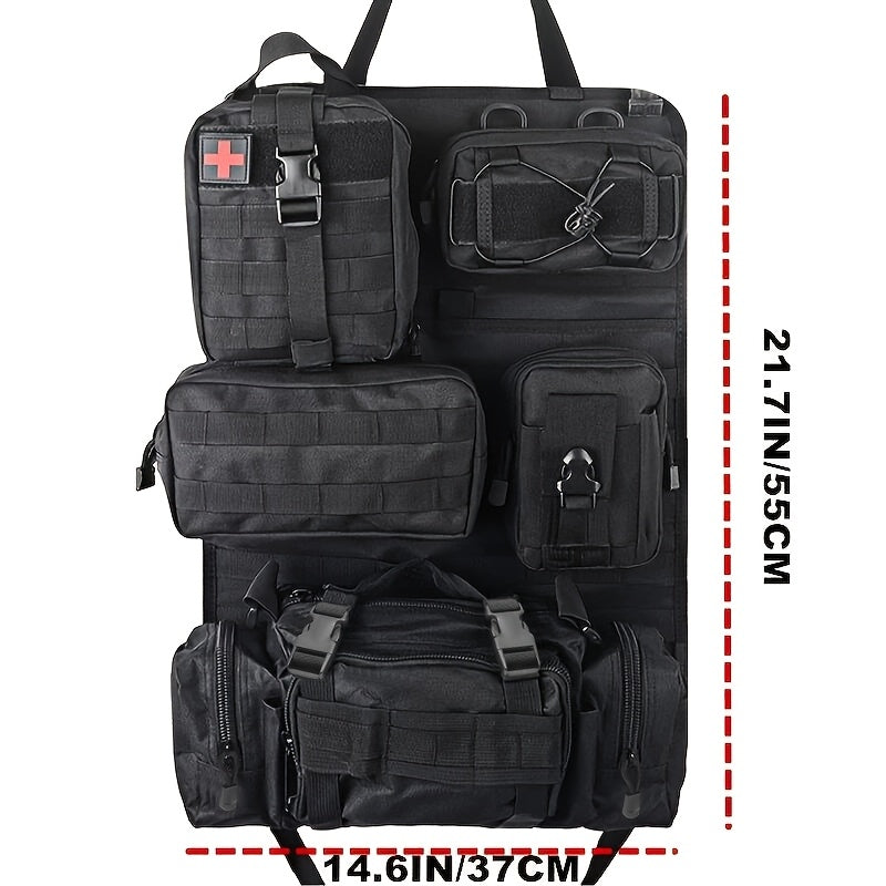 Hunting Gear Car Seat Back Organizer