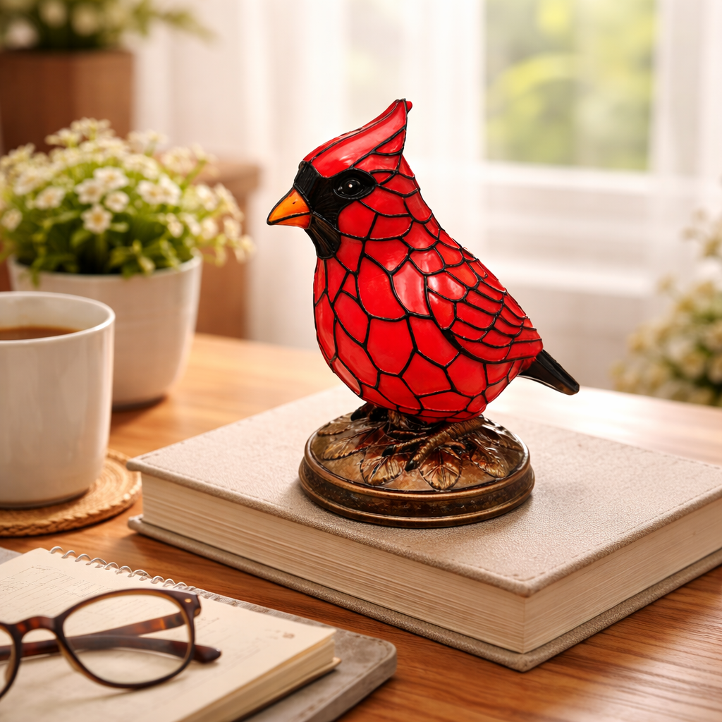 Table Lamp Bird LED Night Light Tabletop Decor