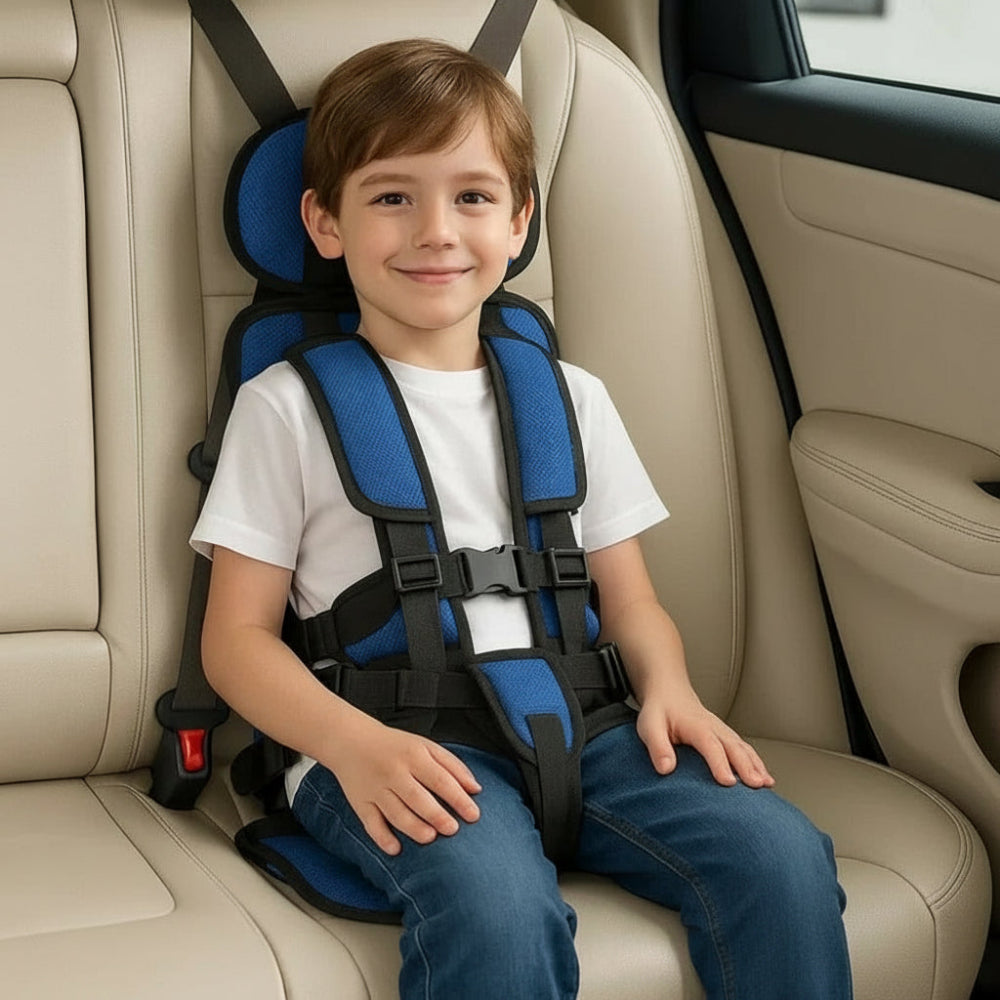 Portable Car Seat Foldable Child Safety Travel Harness