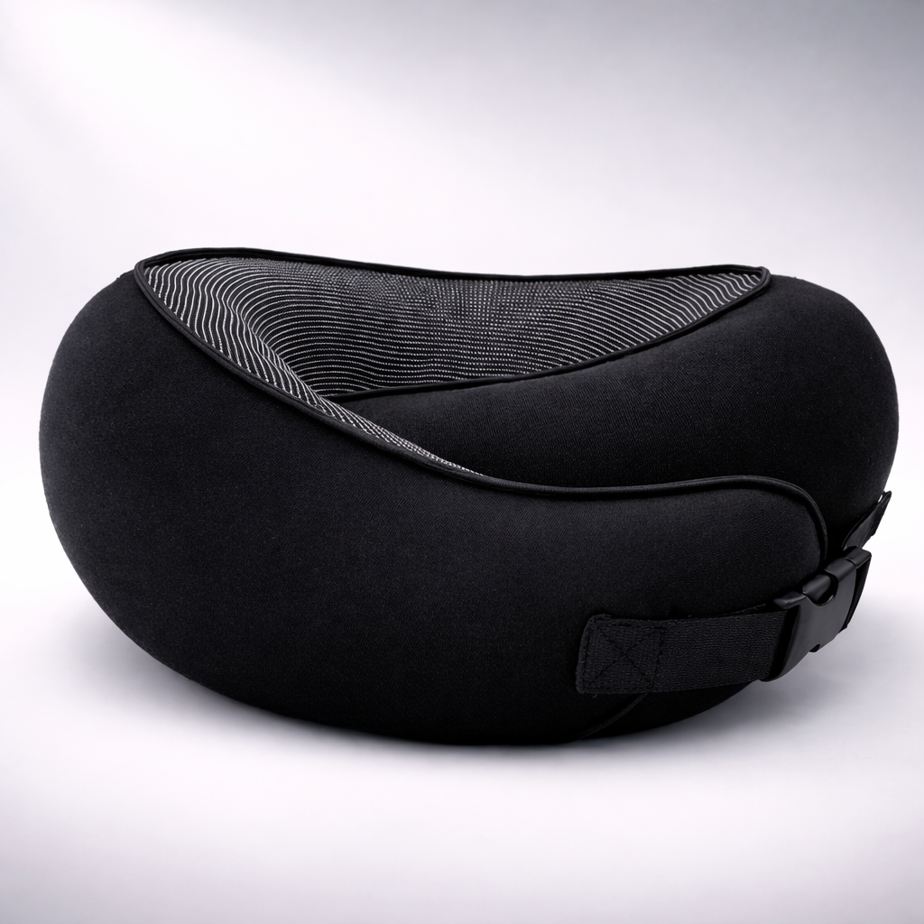 Travel Pillow Memory Foam Neck Support Flight Comfort