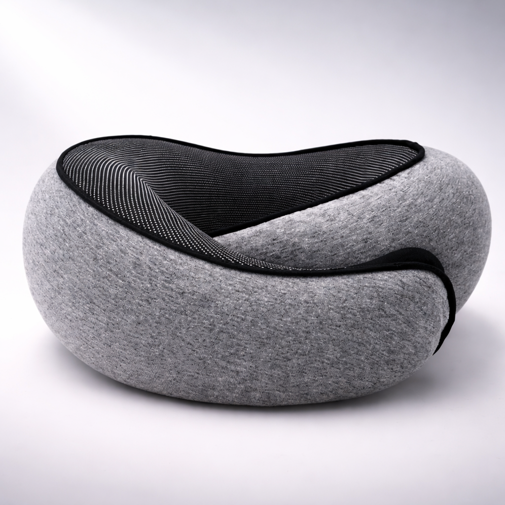 Travel Pillow Memory Foam Neck Support Flight Comfort