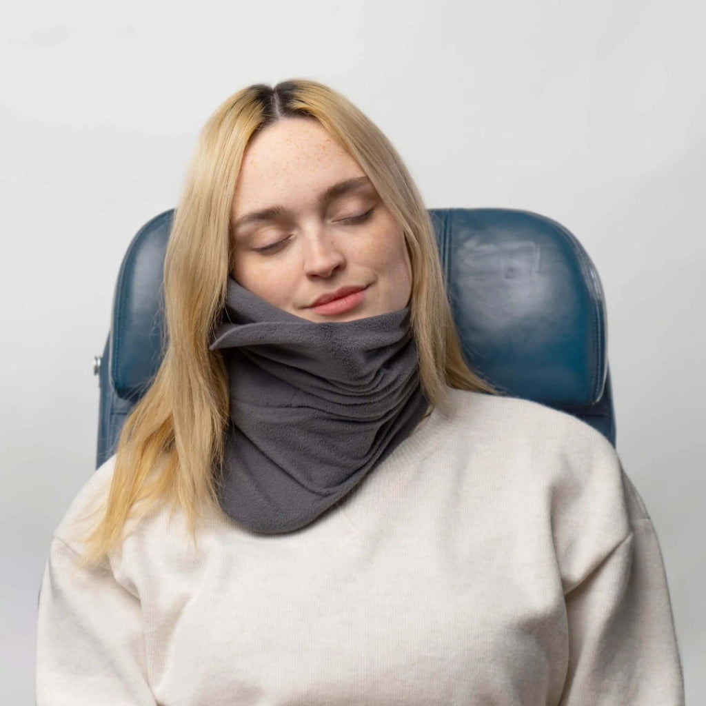Travel Pillow Wrap Around Neck Support Upright Rest