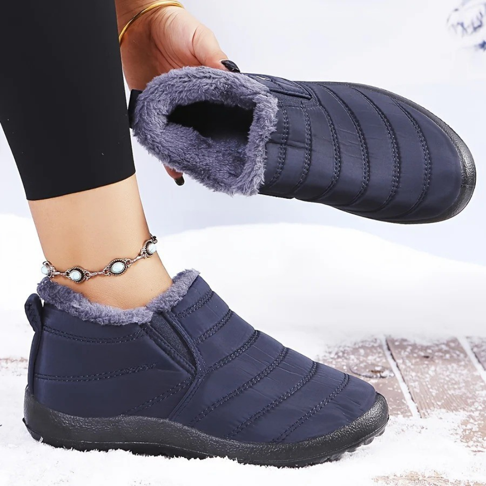 Women’s Waterproof Thermal Winter Boots | Slip On Snow