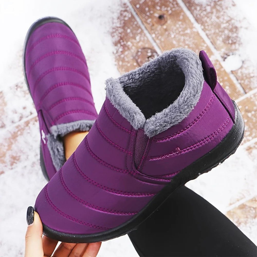 Women’s Waterproof Thermal Winter Boots | Slip On Snow