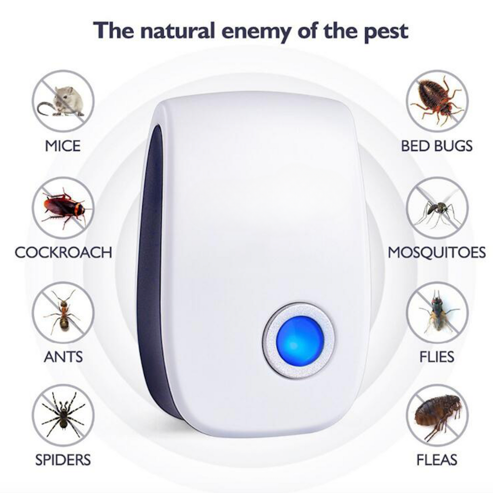 害虫駆除 超音波プラグイン 室内用電子害虫駆除装置
