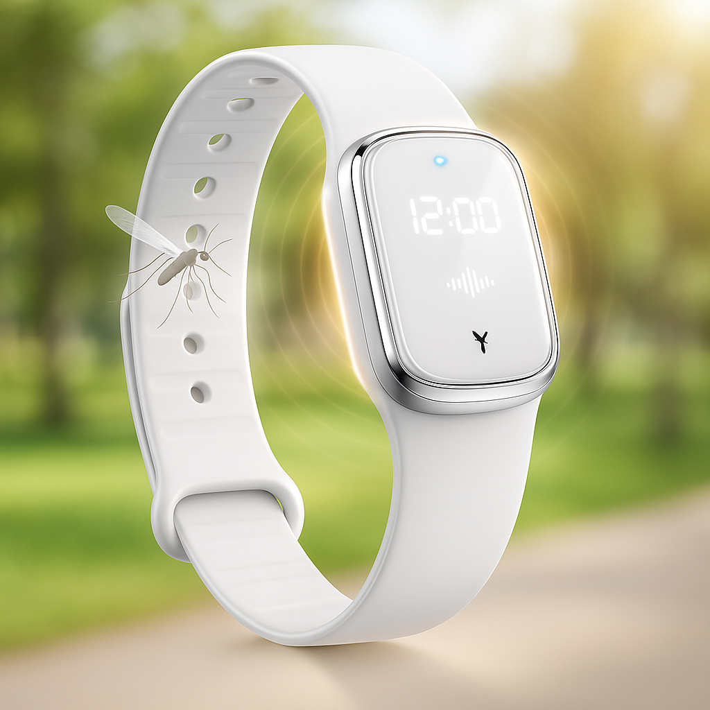 Mosquito Repellent Ultrasonic Wristband Watch