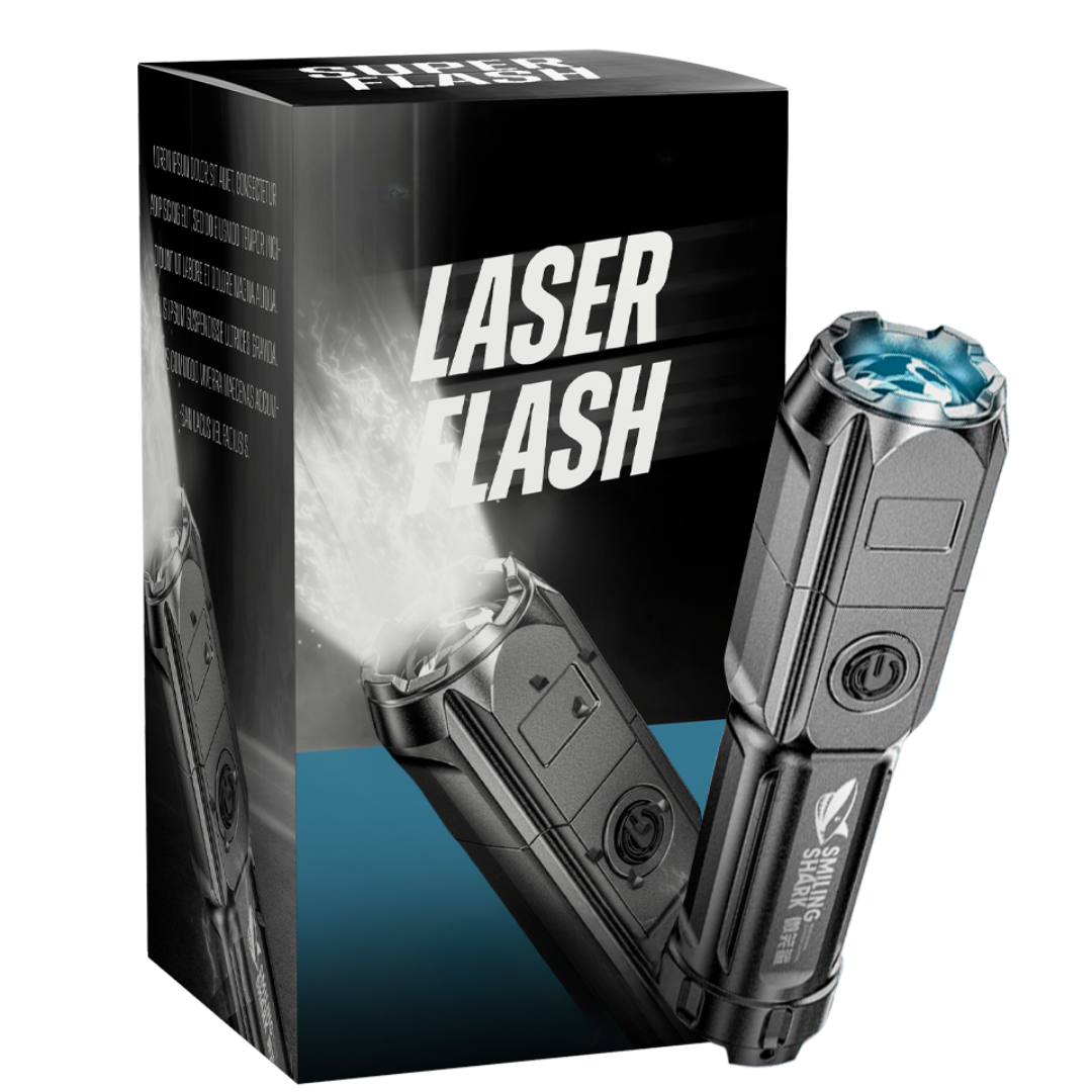 LED-Taschenlampe Wiederaufladbar Wasserdicht Outdoor-Flashlight