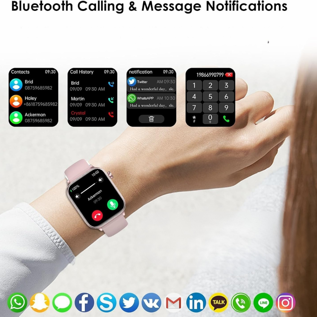 Smart Watch with ECG and Daily Use Functions