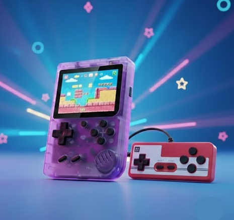 Retro Games Console Handheld with 400 Games