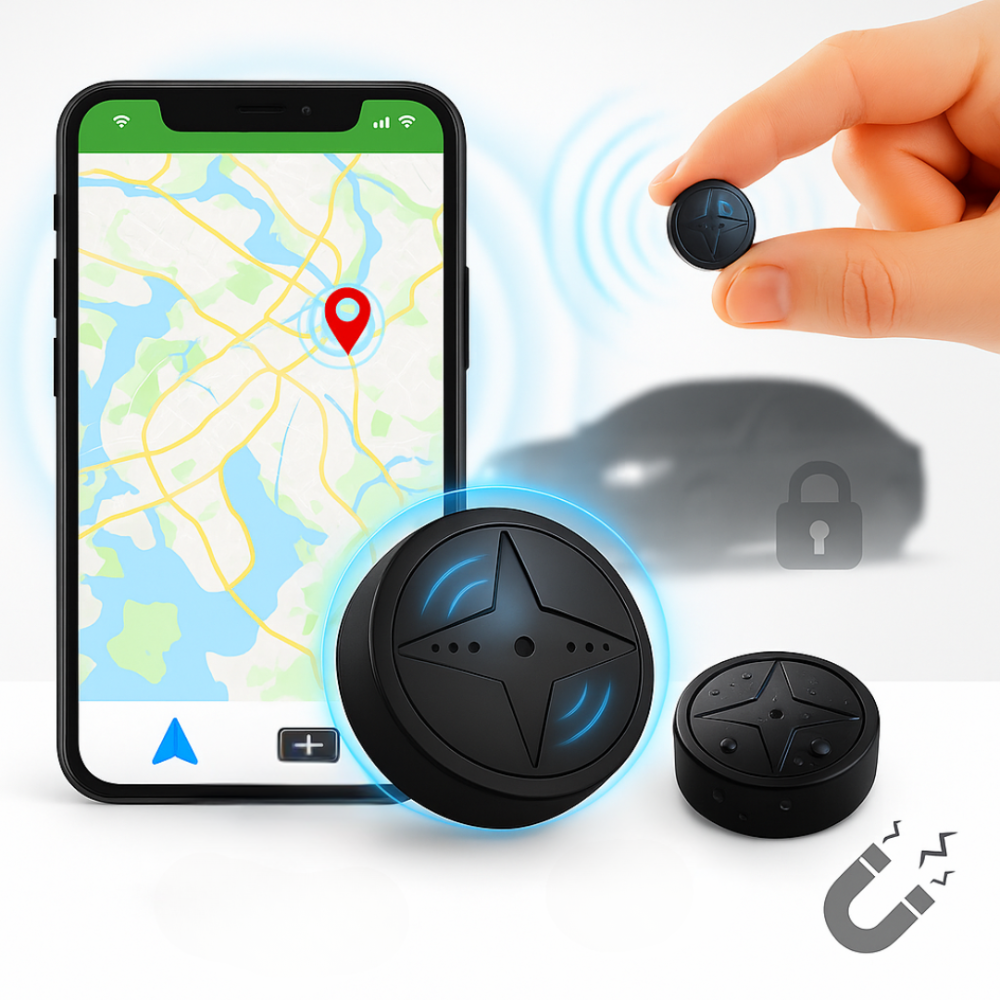 Vehicle Tracker GPS Real-Time Magnetic Car Tracker Device