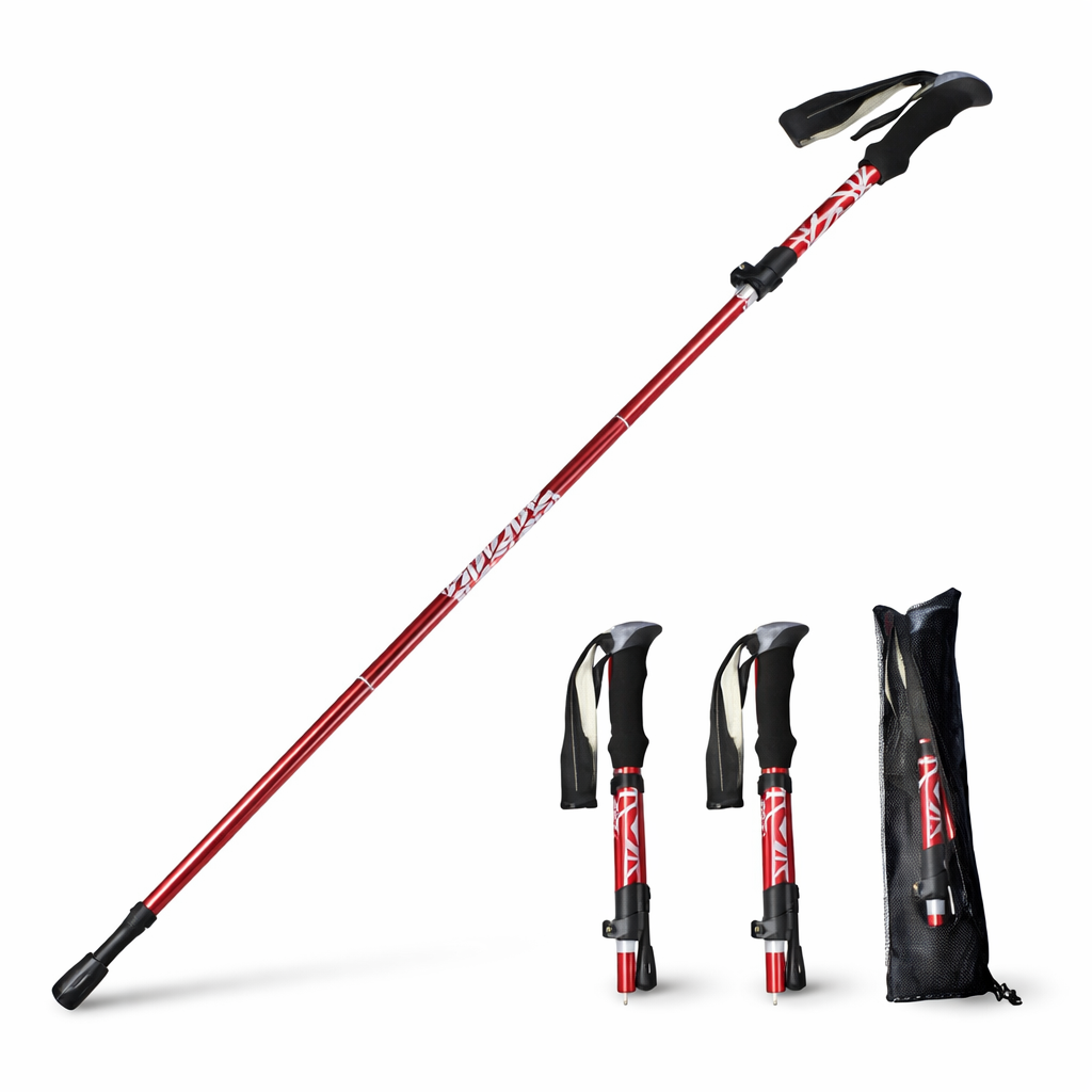 Walking Stick Adjustable Folding Trekking Pole
